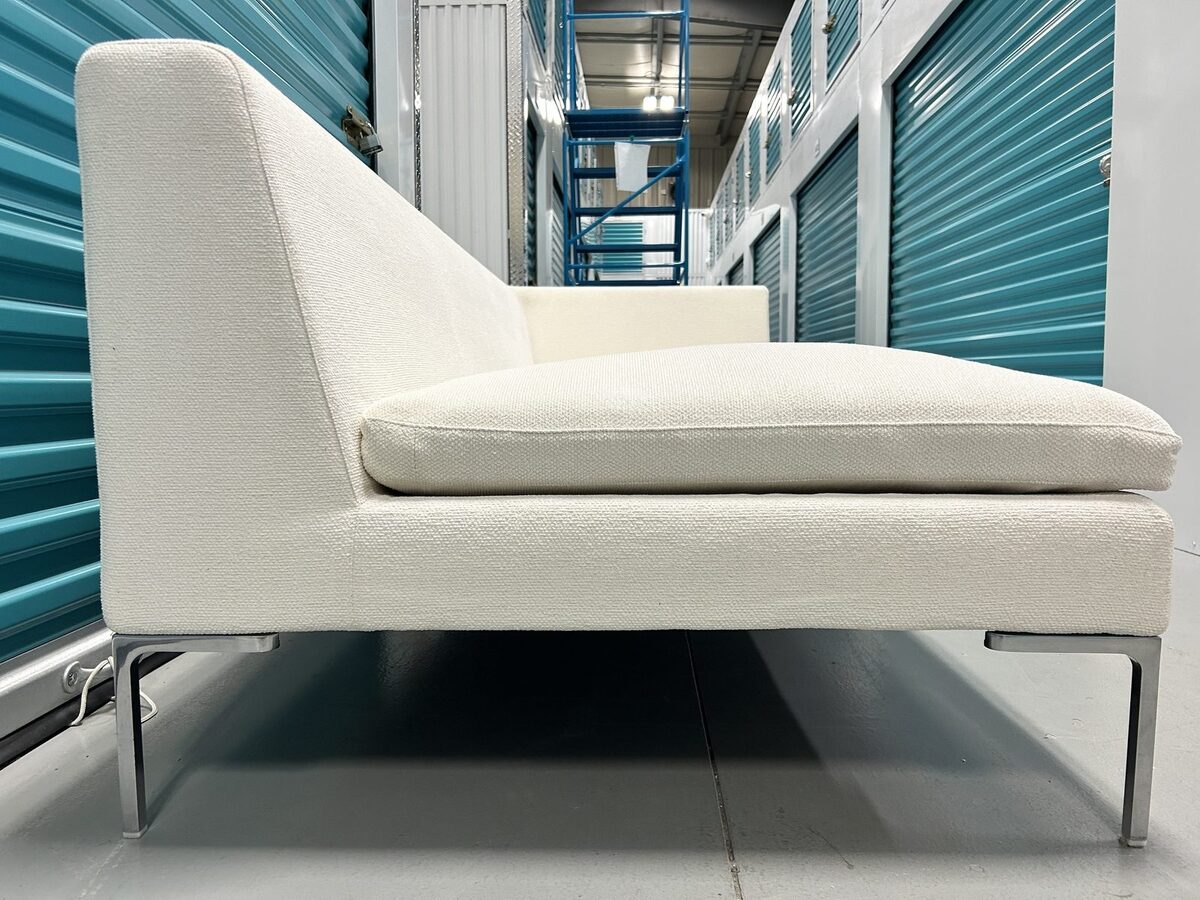 B&B Italia Charles Left-Facing Sectional &mdash; Off-White Rattier Fabric &mdash; photo 5