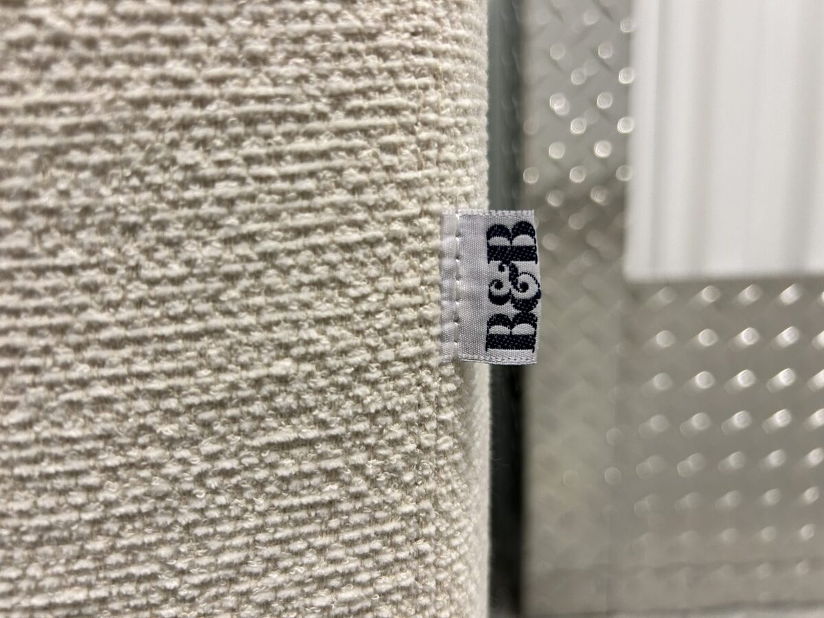 B&B Italia Charles Left-Facing Sectional &mdash; Off-White Rattier Fabric &mdash; photo 2