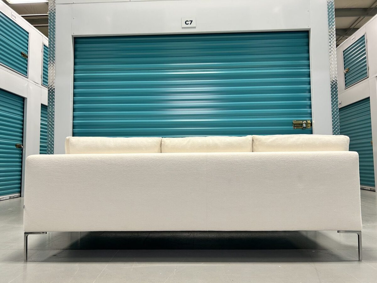 B&B Italia Charles Left-Facing Sectional &mdash; Off-White Rattier Fabric &mdash; photo 12